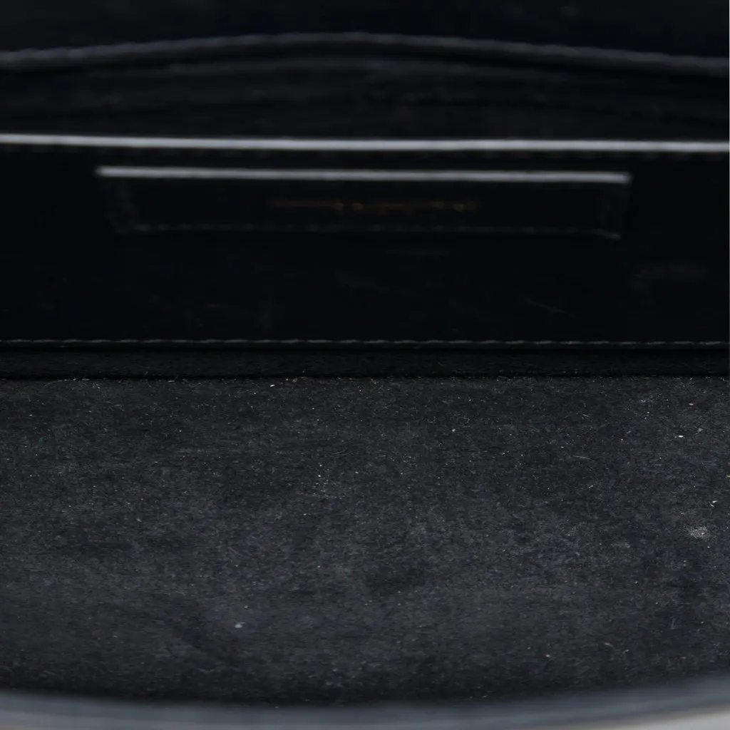 Saint Laurent Mini Studded Leather Betty Crossbody Black Leather Very good - Model View