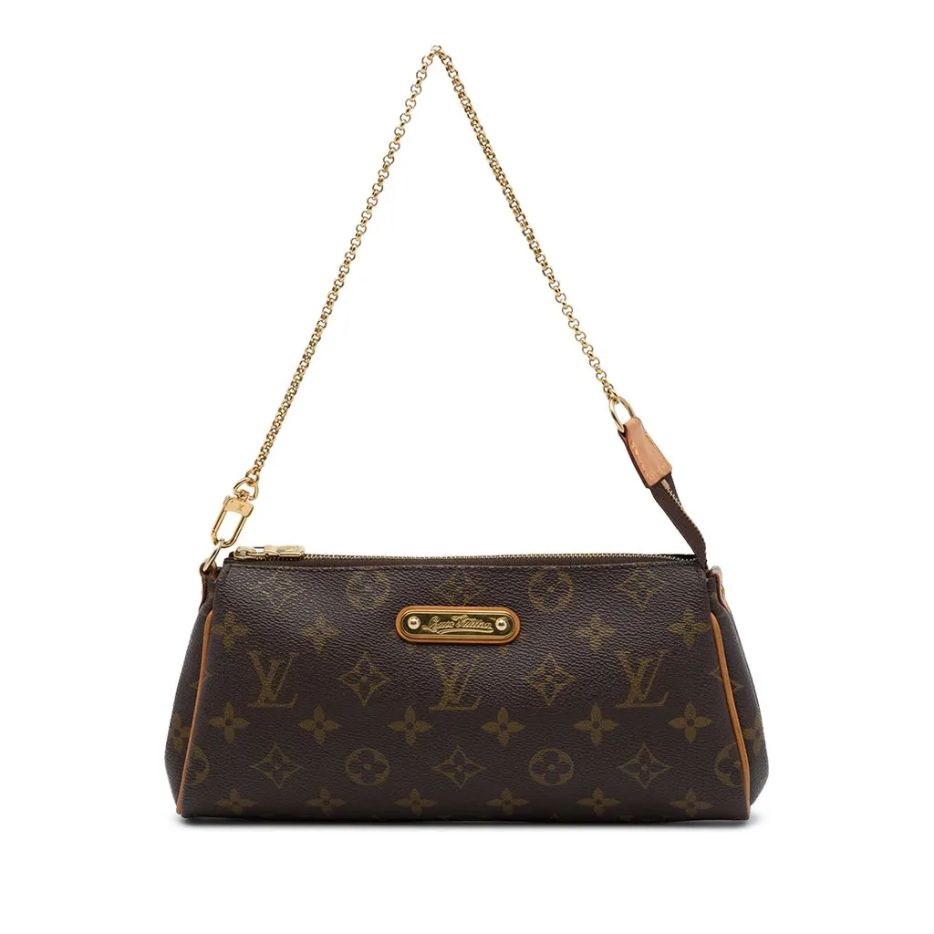 Louis Vuitton Monogram Eva Brown Canvas Very good - Front View