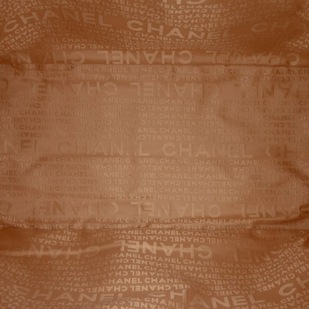 Chanel Calfskin Square Stitch Tassel Hobo Brown Leather Very good - Model View