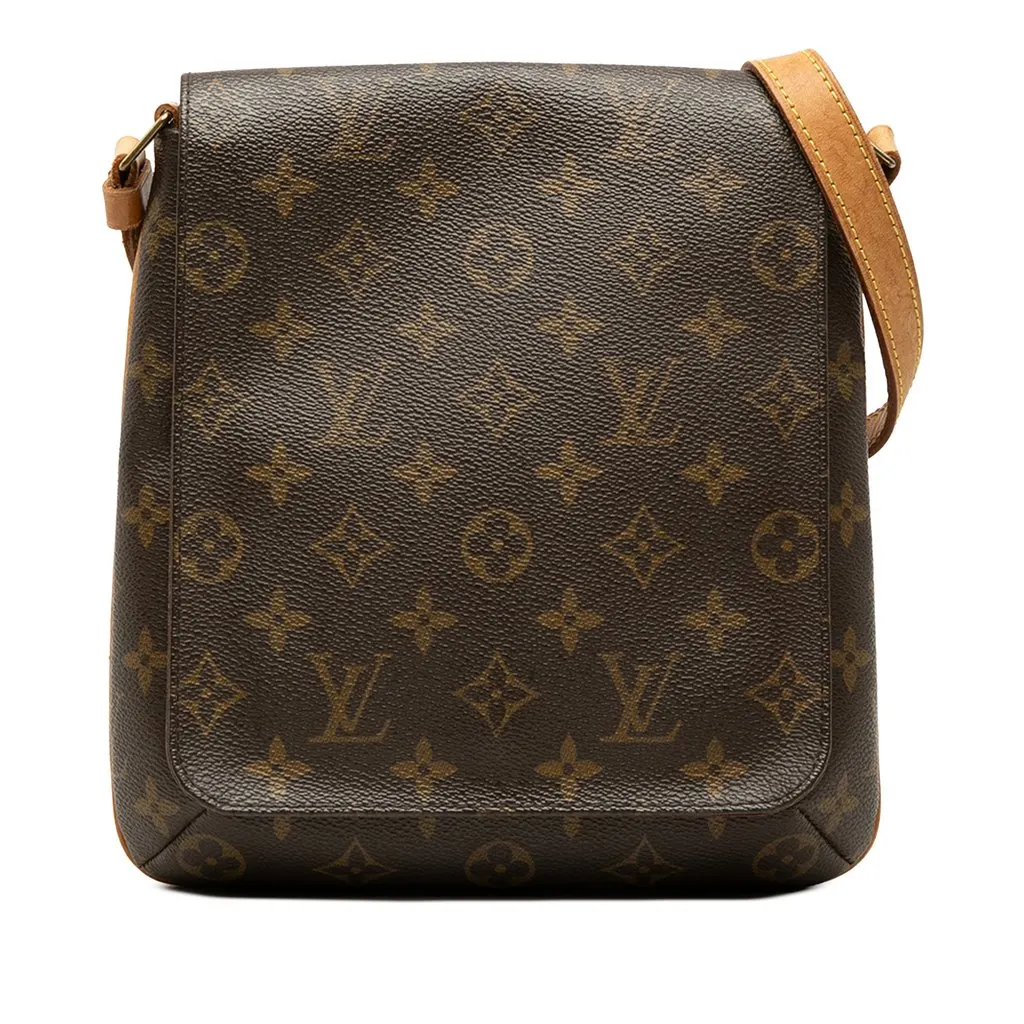 Louis Vuitton Monogram Musette Salsa PM Short Strap Brown Canvas Very good - Front View