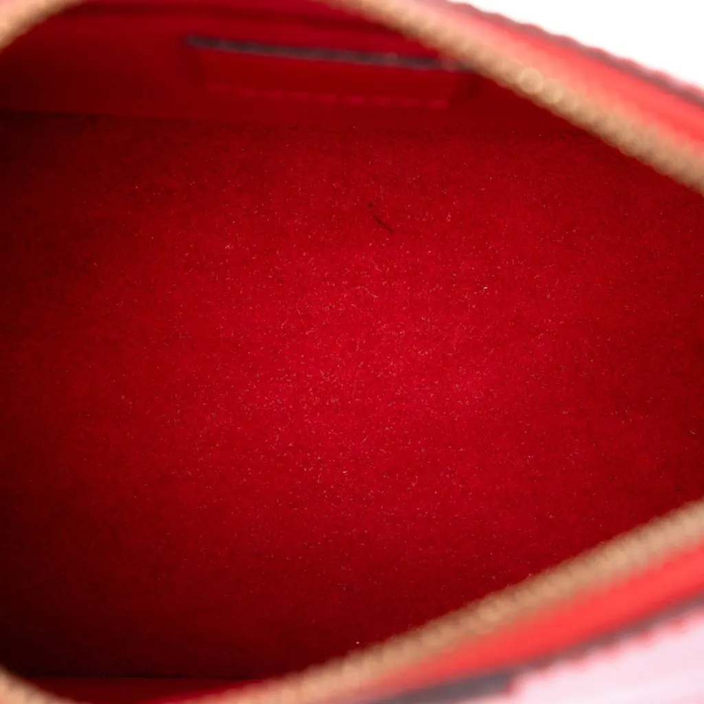 Louis Vuitton Epi Mini Alma Red Leather Very good - Model View