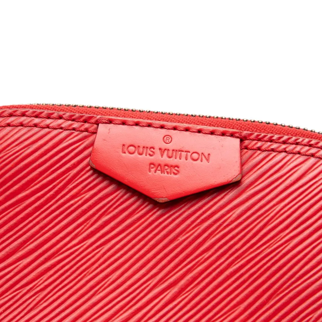 Louis Vuitton Epi Mini Alma Red Leather Very good - Box View