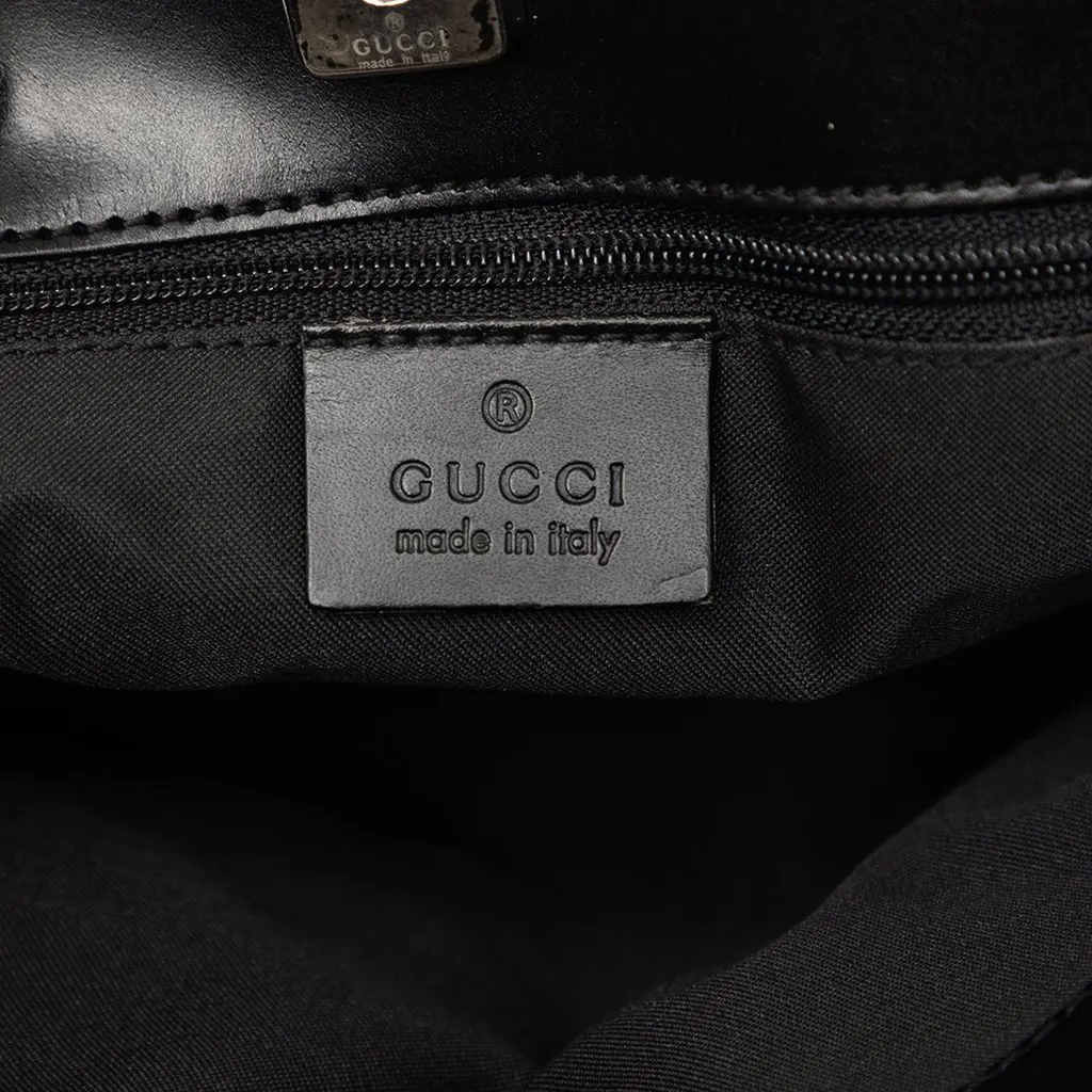 Gucci GG Canvas Handbag Black Very good - Box View