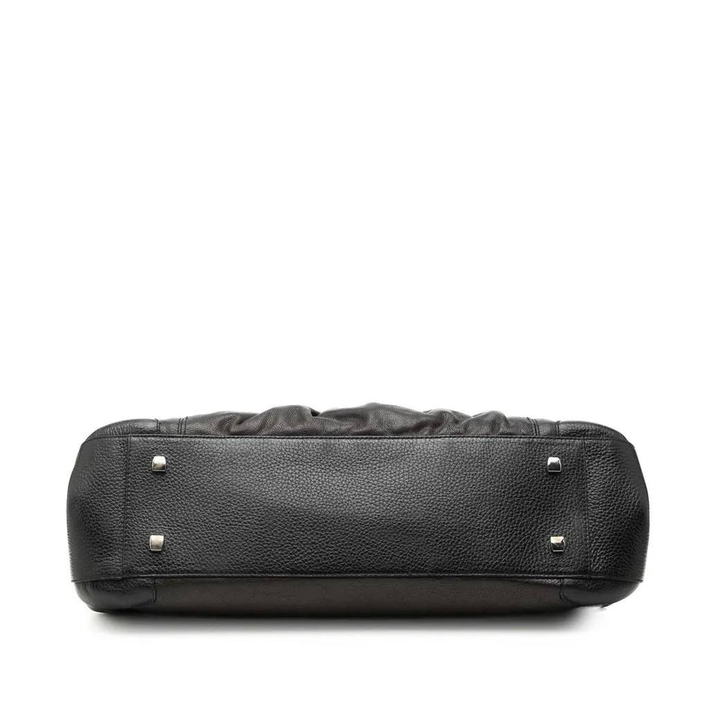 Cartier Leather La Dona Shoulder Bag Black Leather Very good - Inside View
