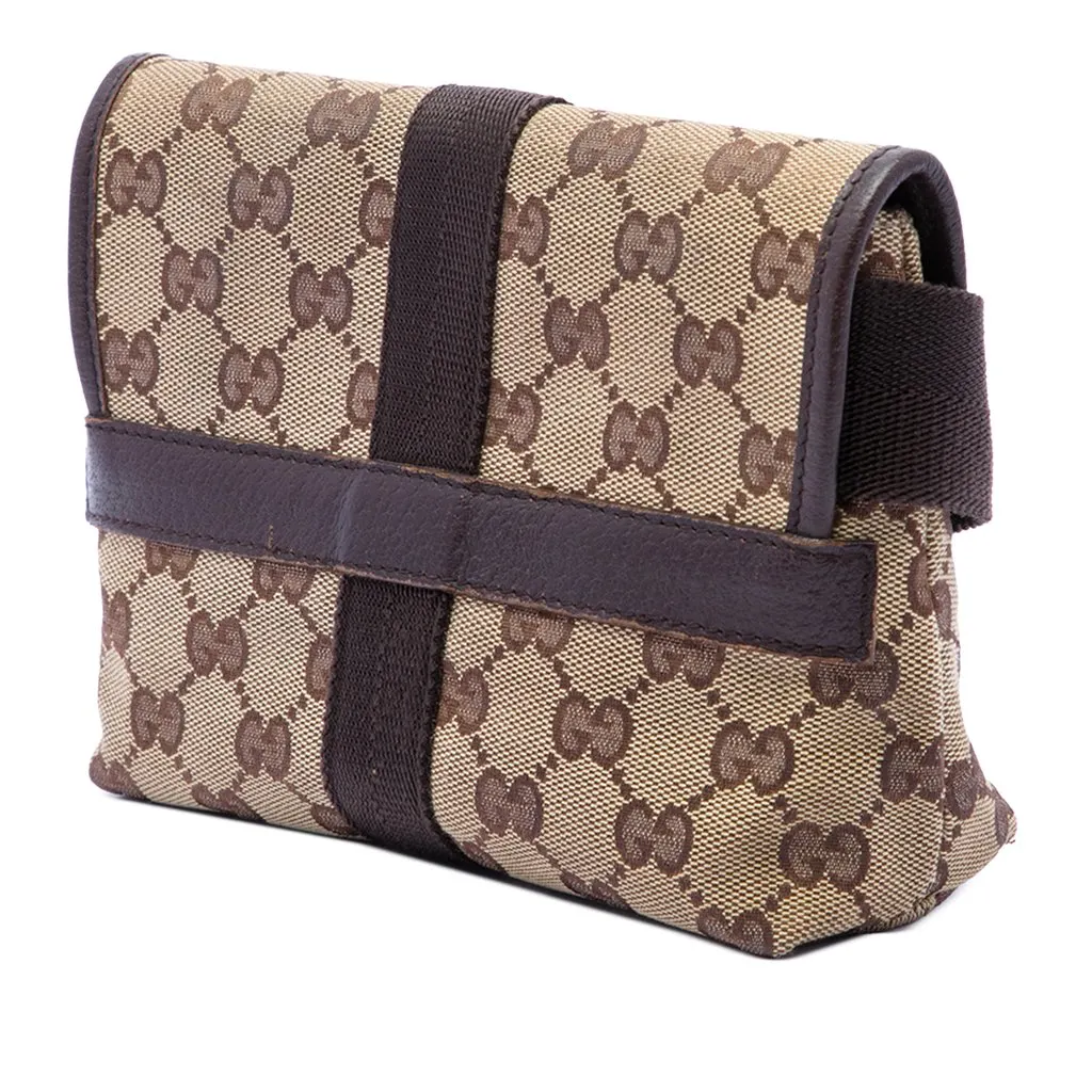 Gucci GG Canvas Belt Bag Beige Very good - Inside View