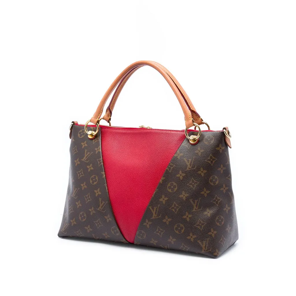 Louis Vuitton Monogram V Tote MM Brown Very good - Back View