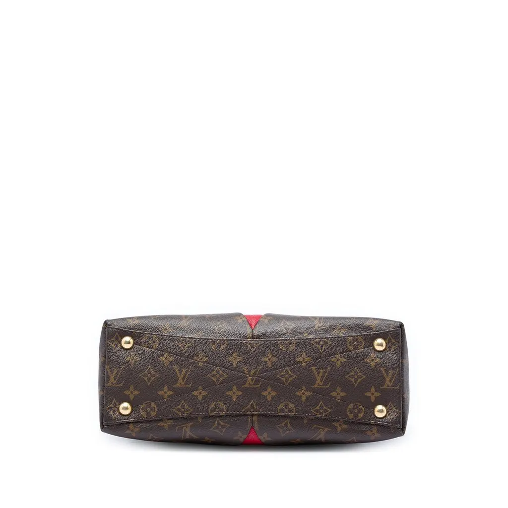 Louis Vuitton Monogram V Tote MM Brown Very good - Inside View