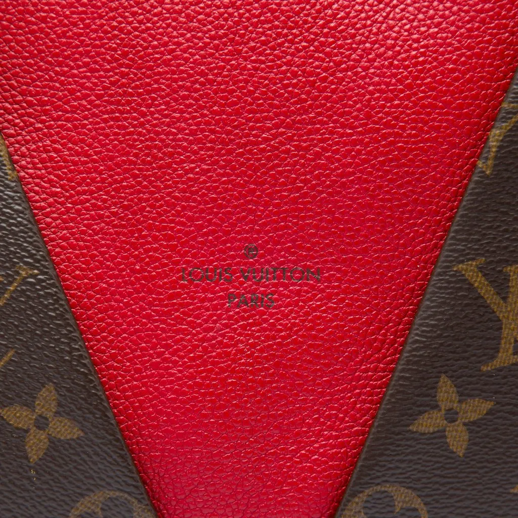 Louis Vuitton Monogram V Tote MM Brown Very good - Box View