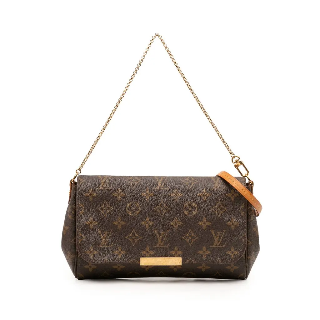 Louis Vuitton Monogram Favorite MM Brown Canvas Very good - Front View