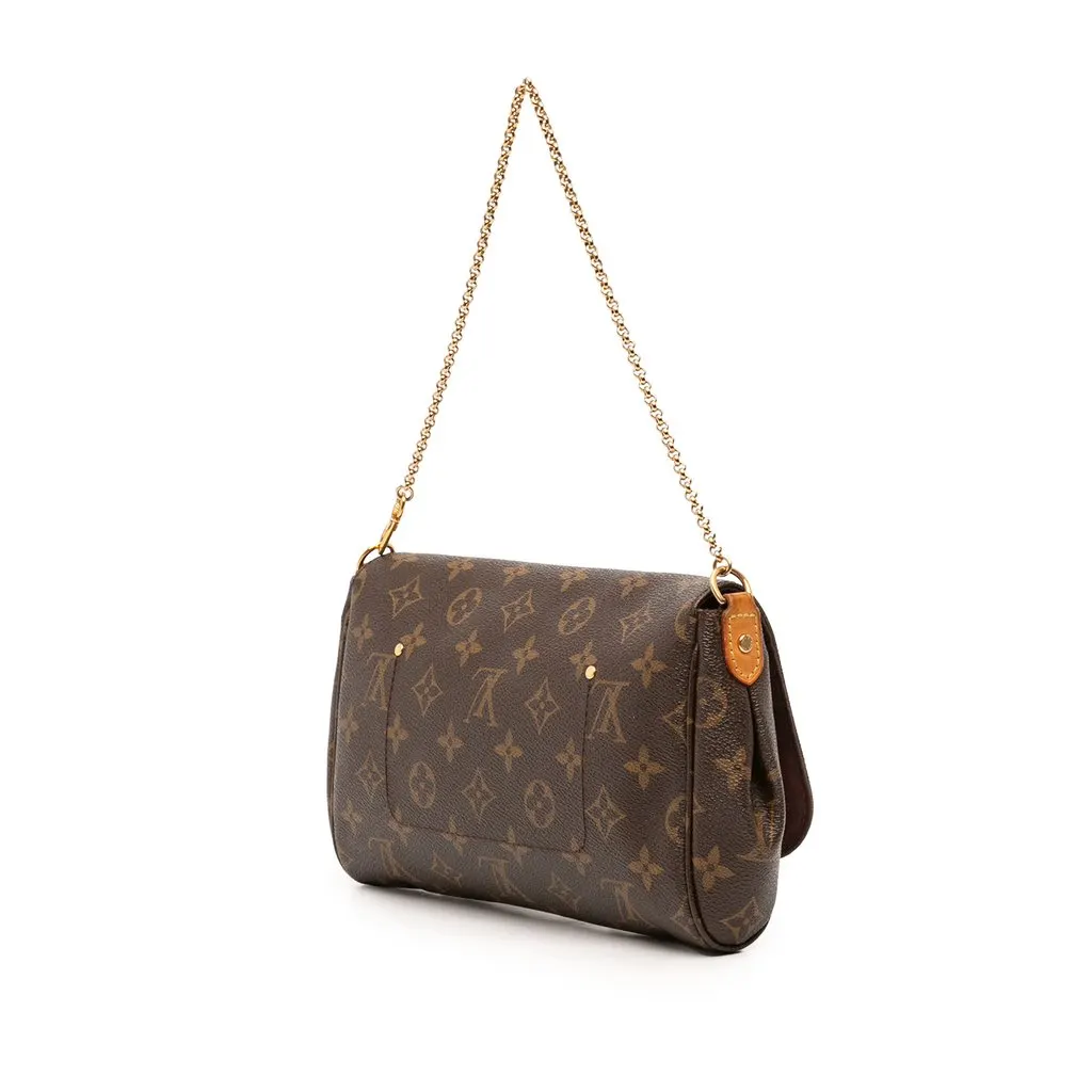 Louis Vuitton Monogram Favorite MM Brown Canvas Very good - Back View
