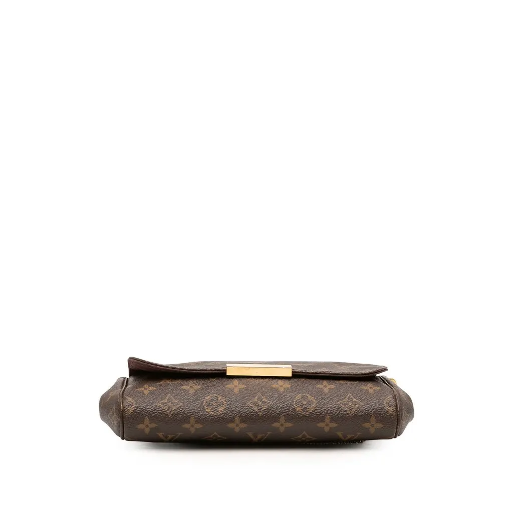 Louis Vuitton Monogram Favorite MM Brown Canvas Very good - Inside View