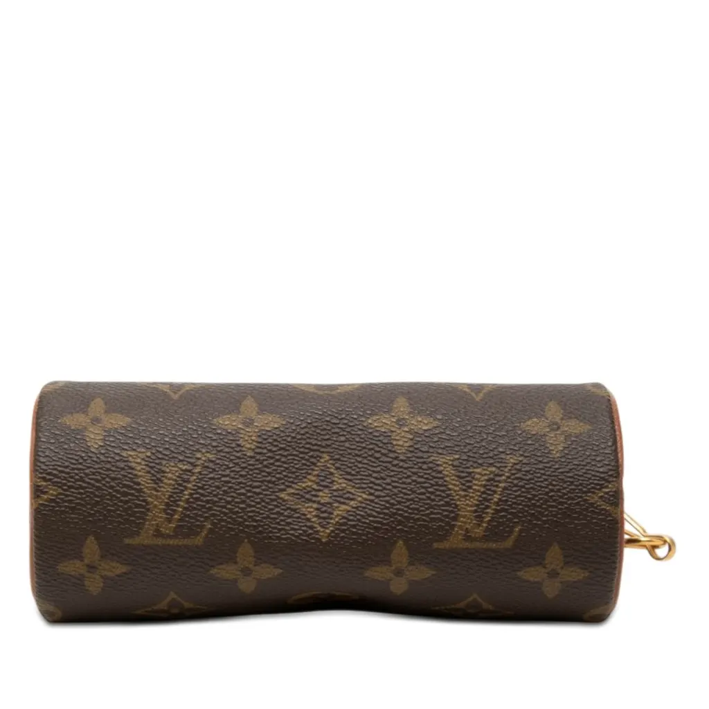 Louis Vuitton Monogram Papillon Pochette Brown Very good - Inside View