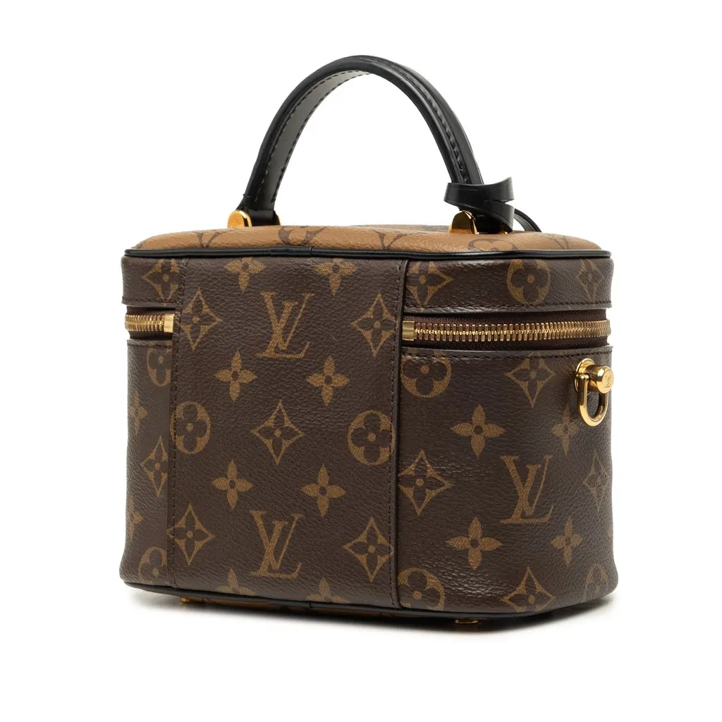 Louis Vuitton Monogram Reverse Vanity PM Brown Very good - Back View