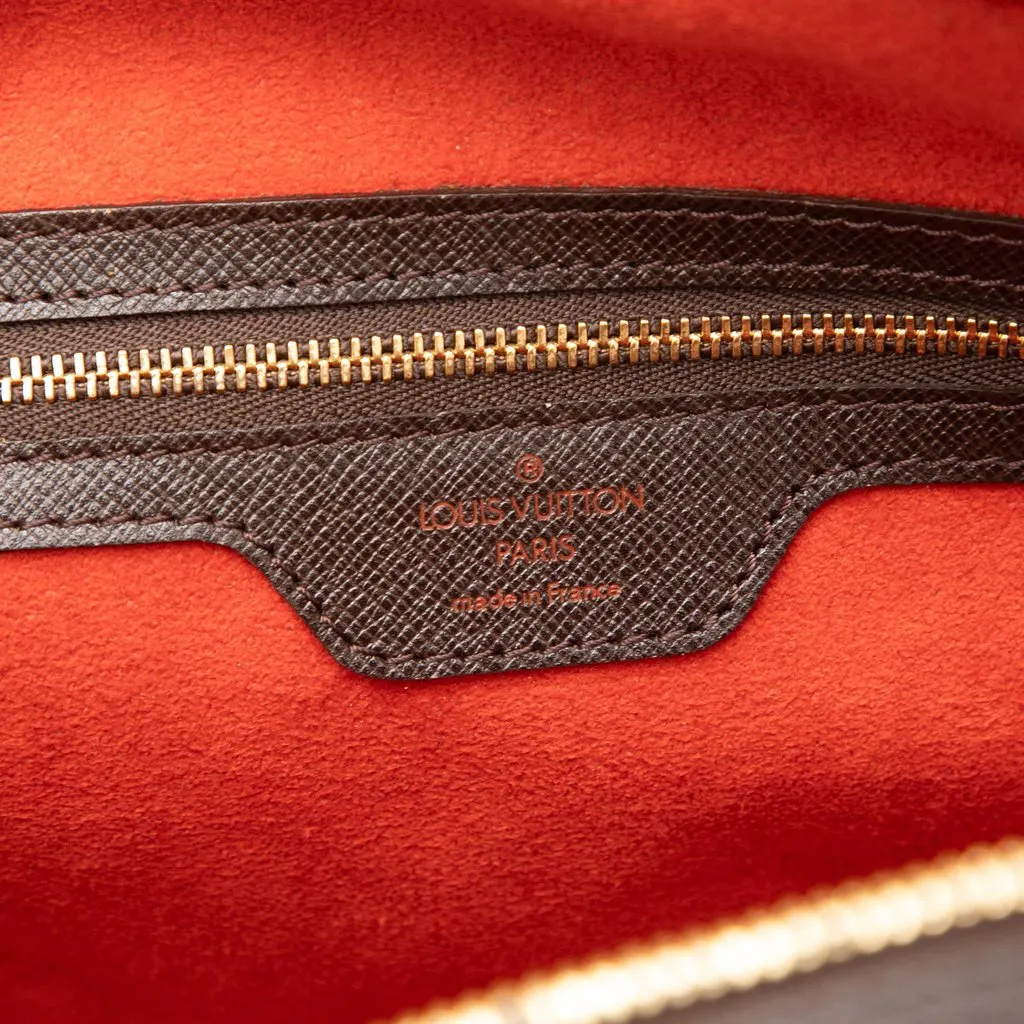 Louis Vuitton Damier Ebene Brera Brown Very good - Box View