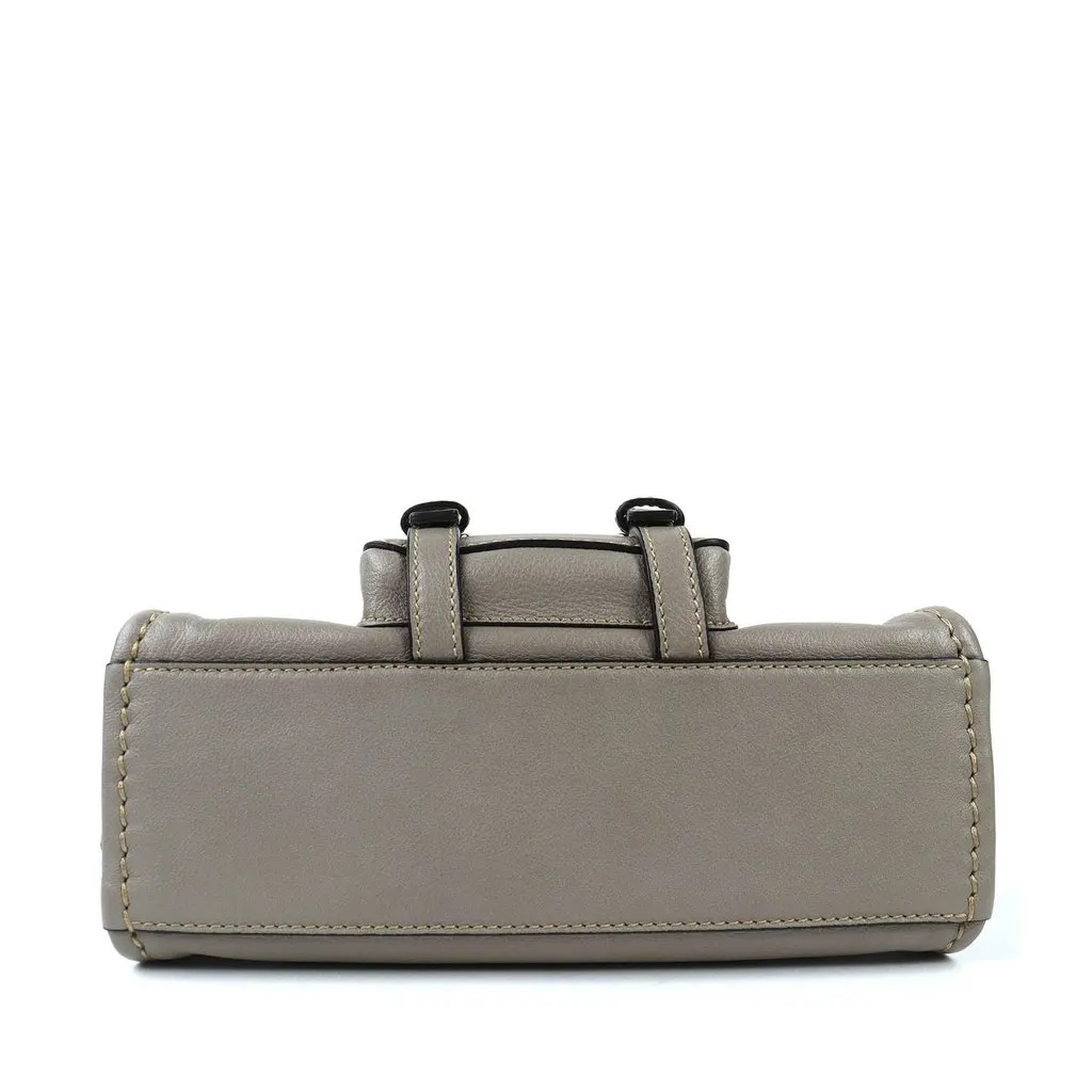 Chloé Mini Buffalo Leather Edith Day Satchel MultiColor Leather Very good - Inside View