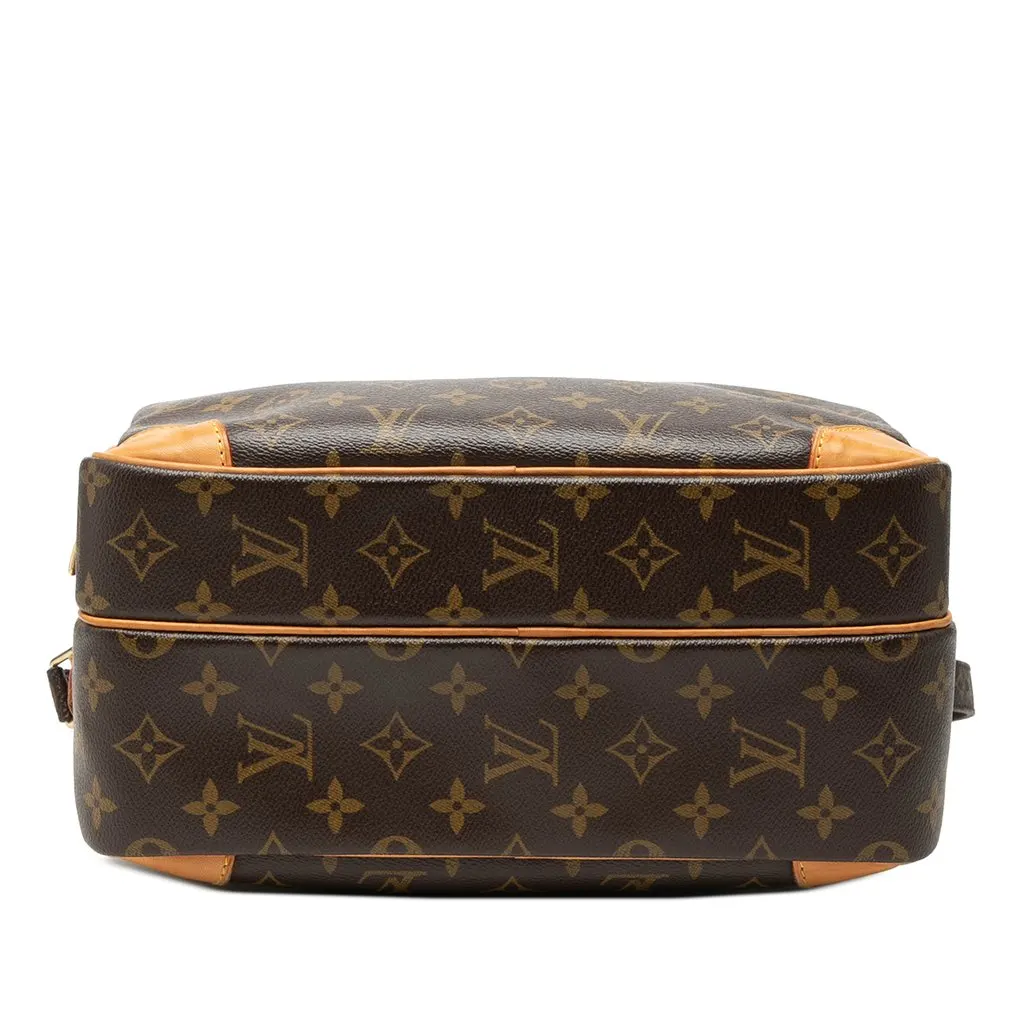 Louis Vuitton Monogram Nil Crossbody Brown Canvas Very good - Inside View