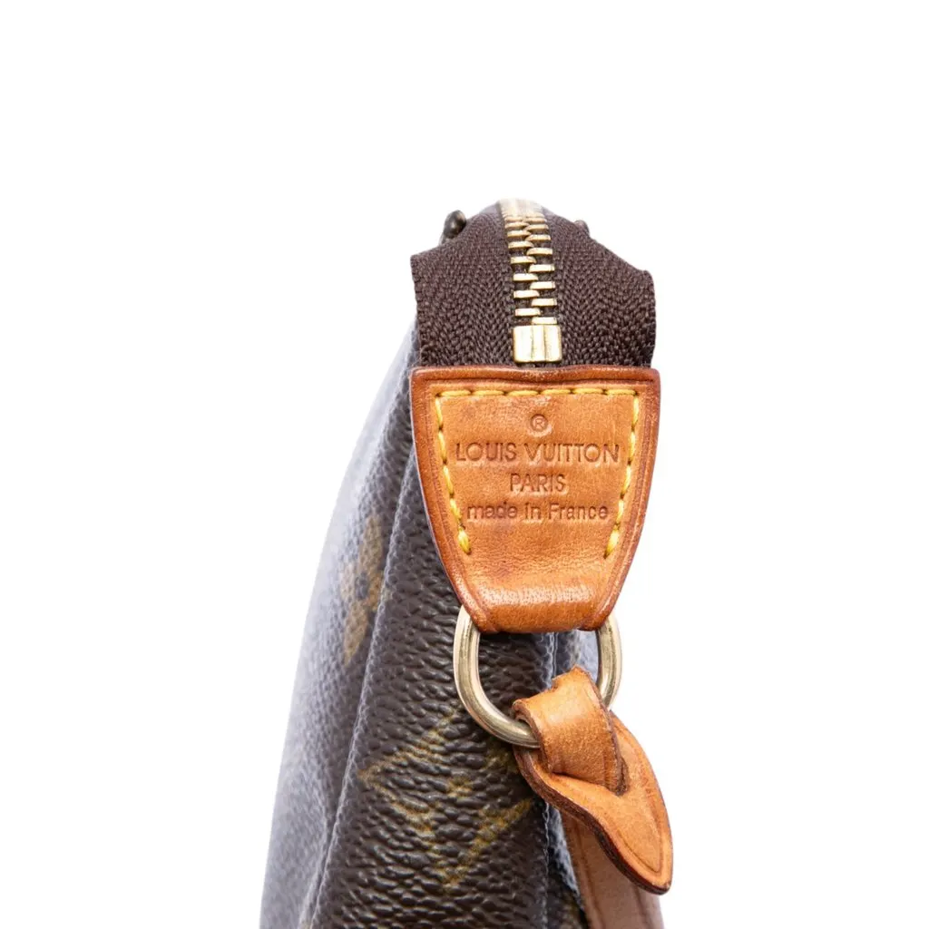 Louis Vuitton Monogram Pochette Accessoires Brown Canvas Very good - Box View