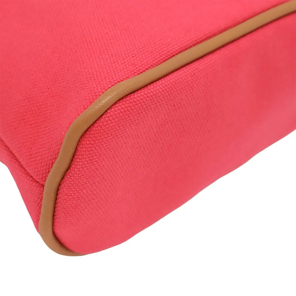 Hermès Toile Bolide Trousse De Voyage Pouch PM Pink Very good - Inside View