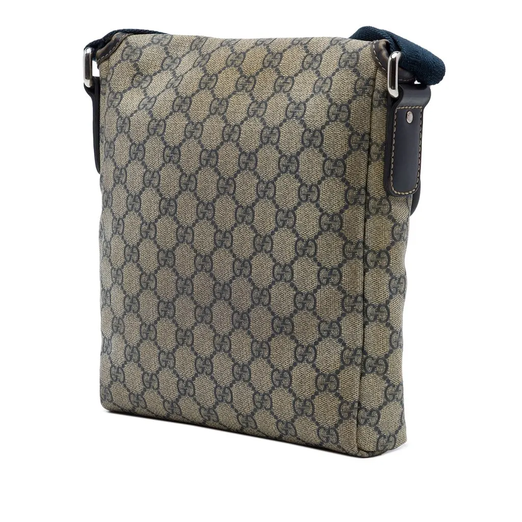 Gucci GG Supreme Crossbody Beige Very good - Back View
