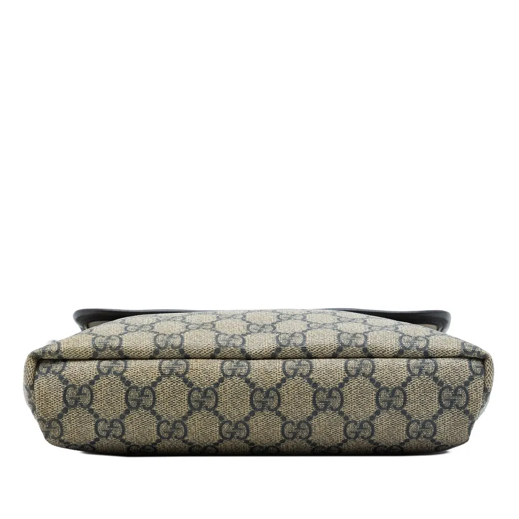 Gucci GG Supreme Crossbody Beige Very good - Inside View