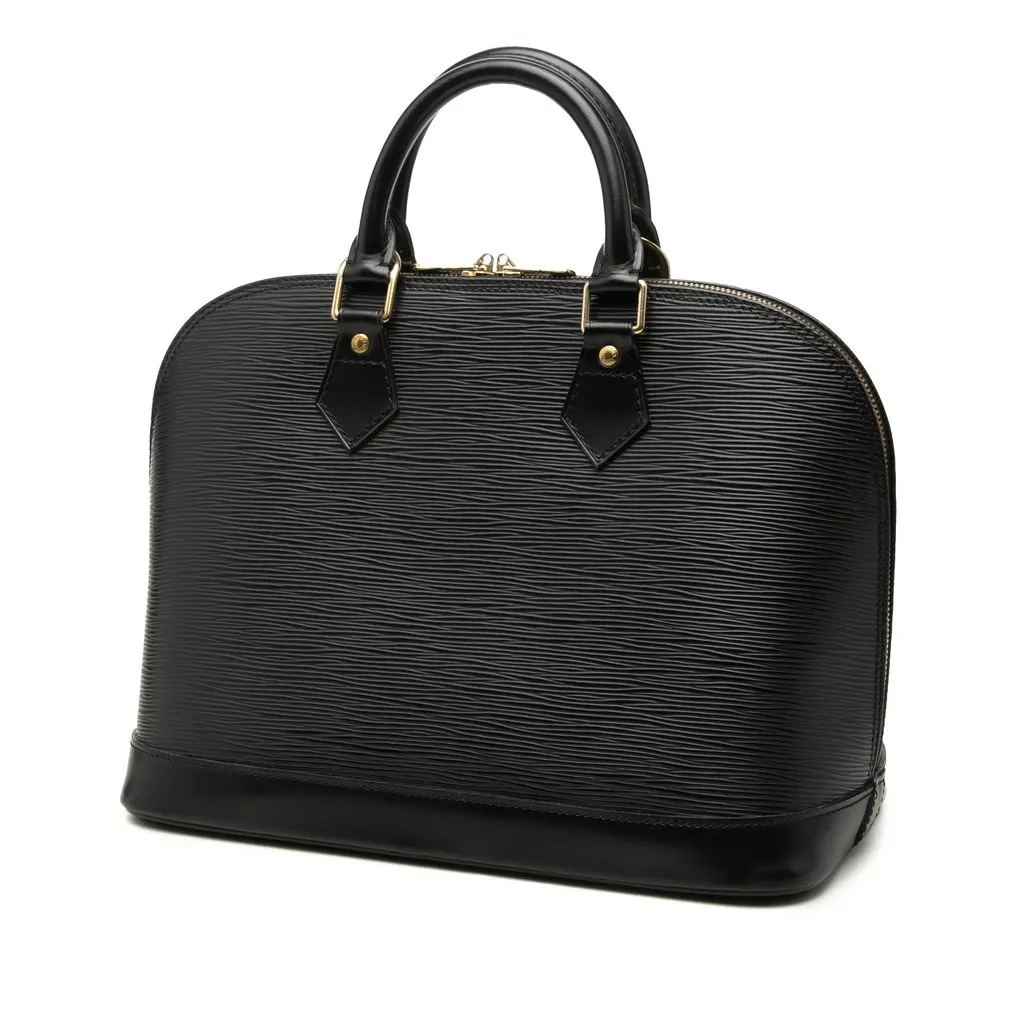 Louis Vuitton Epi Alma PM Black Leather Very good - Back View