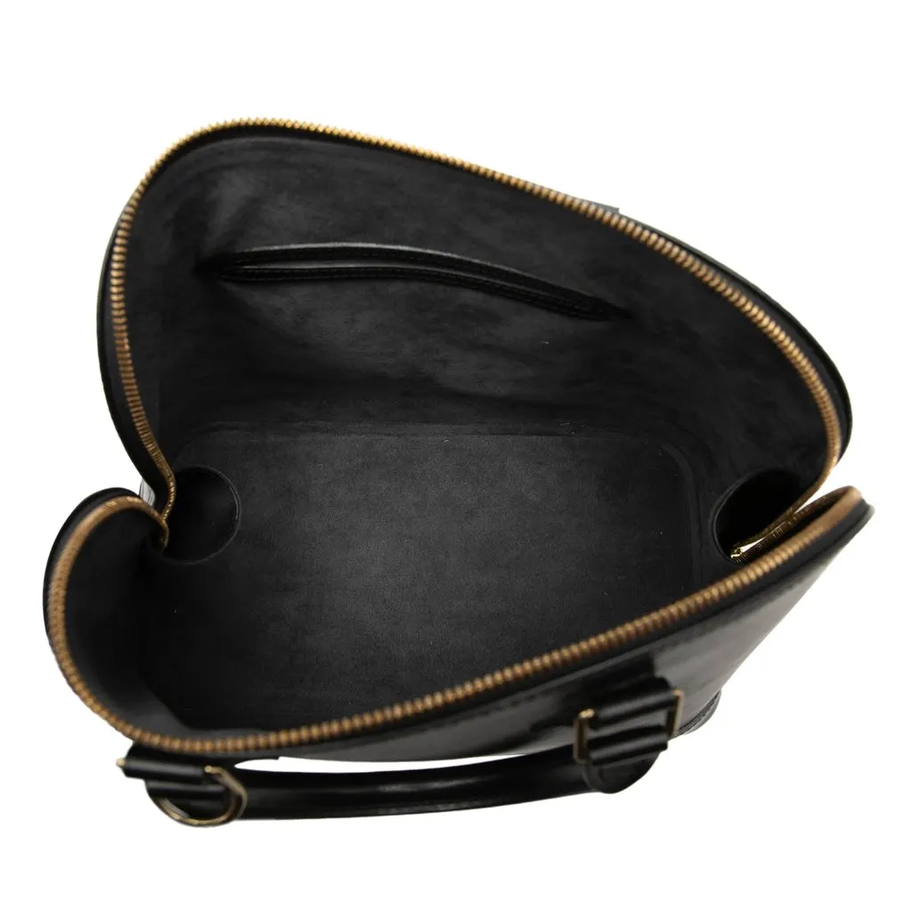 Louis Vuitton Epi Alma PM Black Leather Very good - Model View
