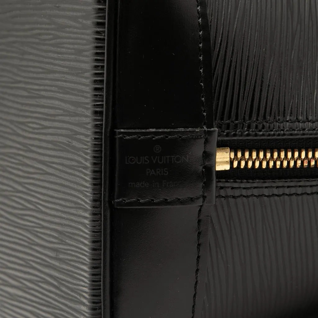 Louis Vuitton Epi Alma PM Black Leather Very good - Box View