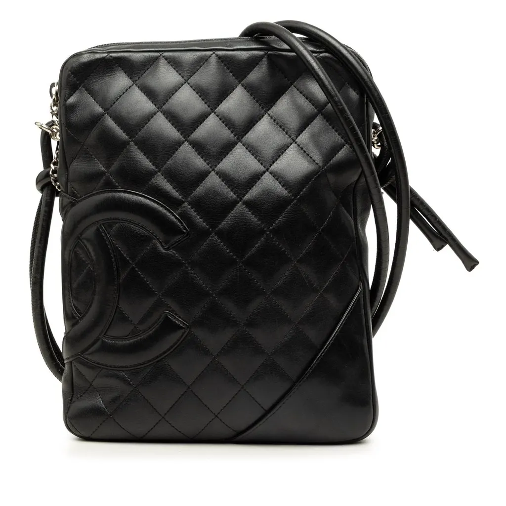 Chanel Quilted Lambskin Cambon Ligne Crossbody