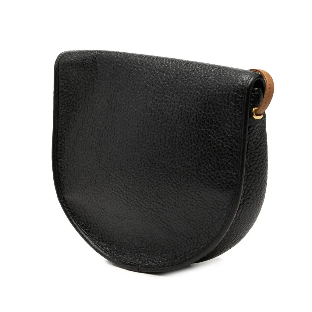 Dior Leather Crossbody Black Leather Very good - Back View
