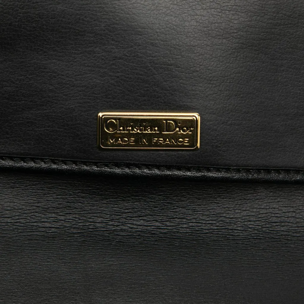Dior Leather Crossbody Black Leather Very good - Box View