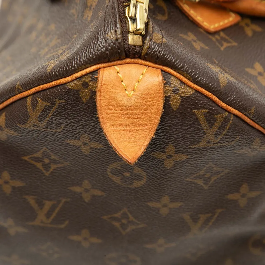 Louis Vuitton Monogram Speedy 30 Brown Canvas Very good - Box View