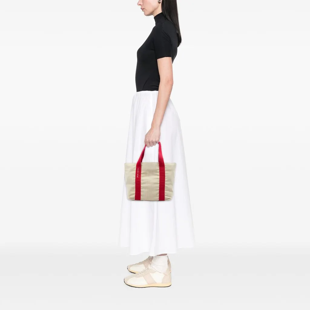 Prada Canvas Sport Tote Brown Very good - Box View