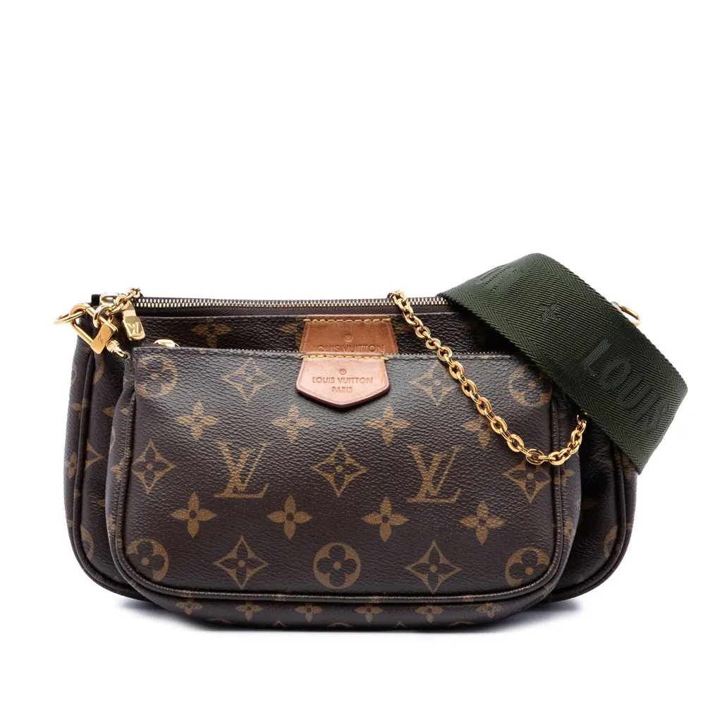 Louis Vuitton Monogram Multi Pochette Accessoires Brown Very good - Front View