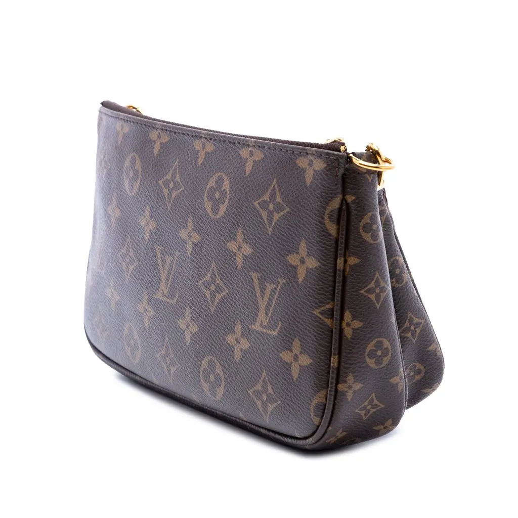 Louis Vuitton Monogram Multi Pochette Accessoires Brown Very good - Back View