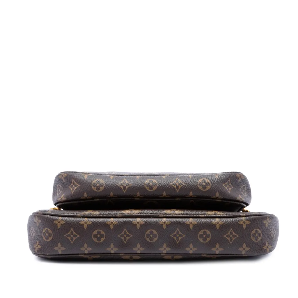Louis Vuitton Monogram Multi Pochette Accessoires Brown Very good - Inside View