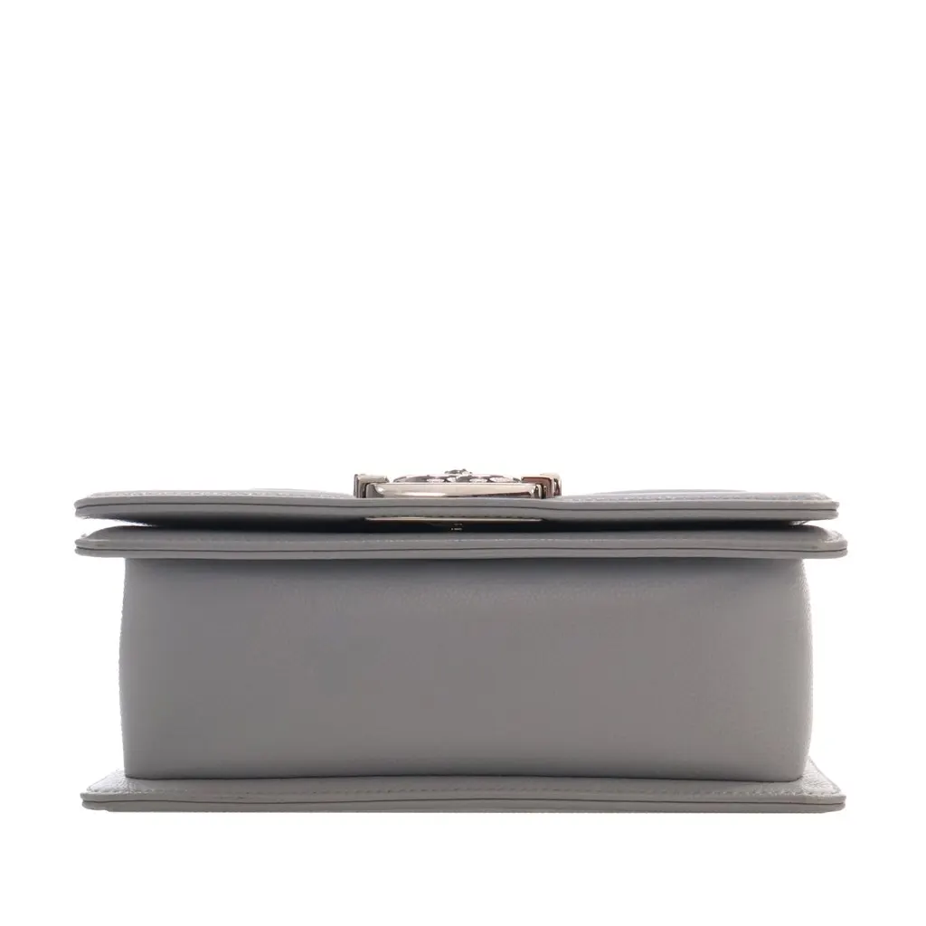 Chanel Small Quilted Caviar Boy Flap MultiColor Leather Very good - Box View