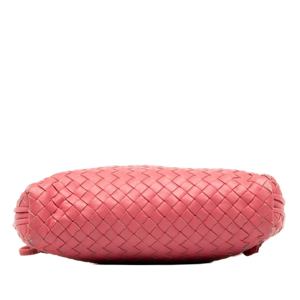Bottega Veneta Nappa Intrecciato Nodini Crossbody Pink Leather Very good - Inside View