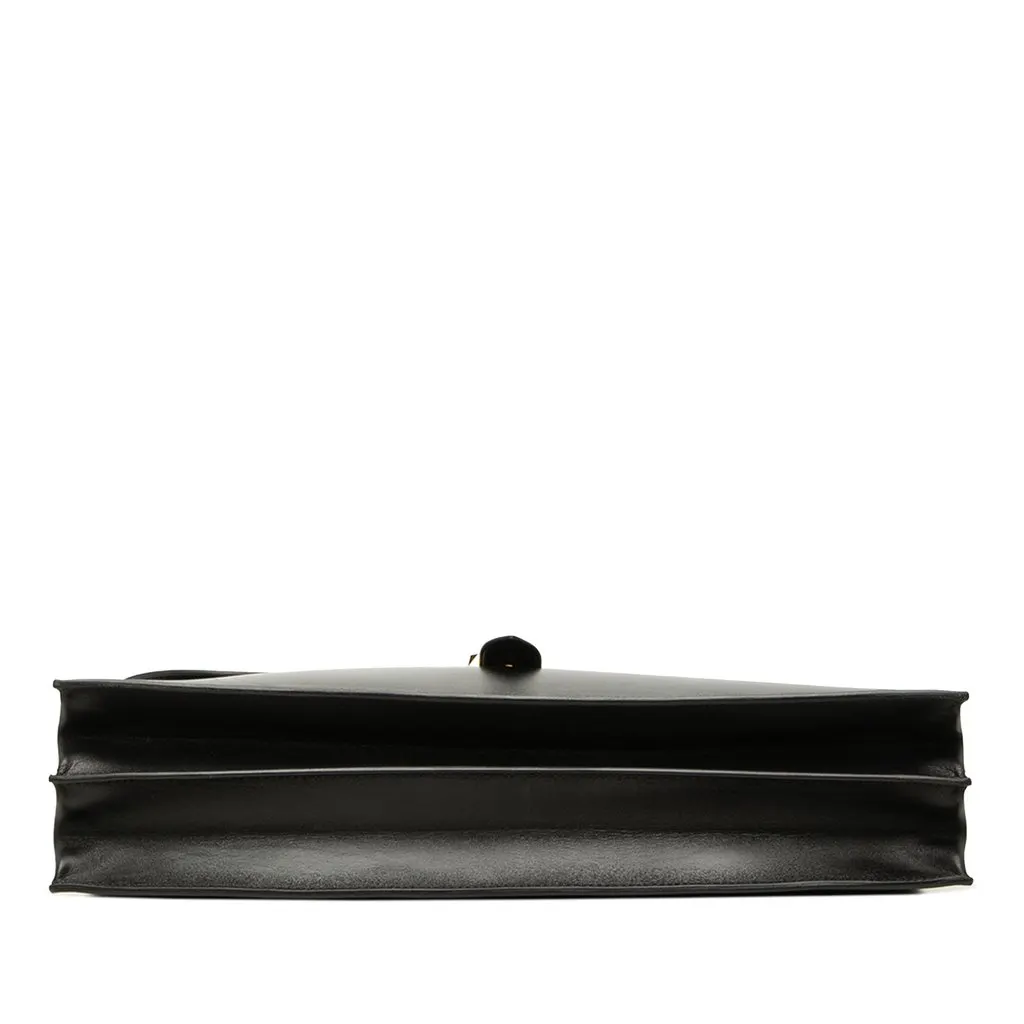 Hermès Box Calf Sac a Depeches 41 Black Leather Very good - Inside View
