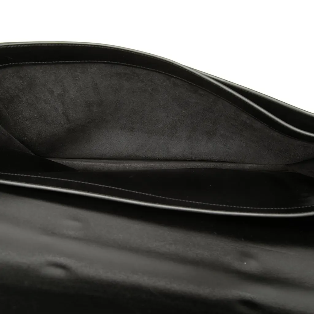 Hermès Box Calf Sac a Depeches 41 Black Leather Very good - Model View