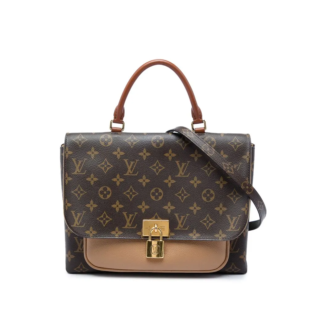 Louis Vuitton Monogram Marignan Brown Canvas Very good - Front View