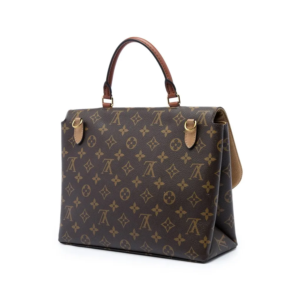 Louis Vuitton Monogram Marignan Brown Canvas Very good - Back View