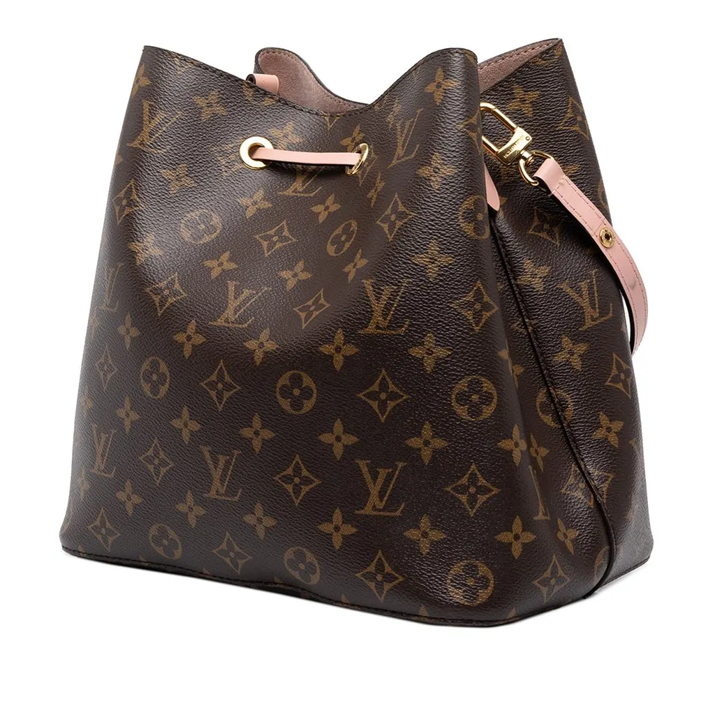 Louis Vuitton Monogram Neonoe MM Brown Canvas Very good - Back View