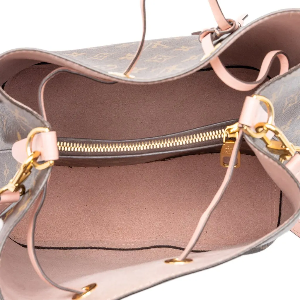 Louis Vuitton Monogram Neonoe MM Brown Canvas Very good - Model View