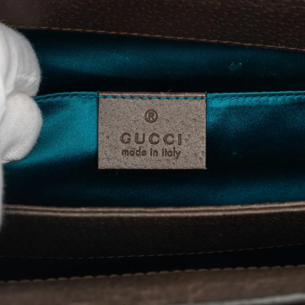 Gucci Small GG Supreme Web Ophidia Chain Crossbody Beige Very good - Box View