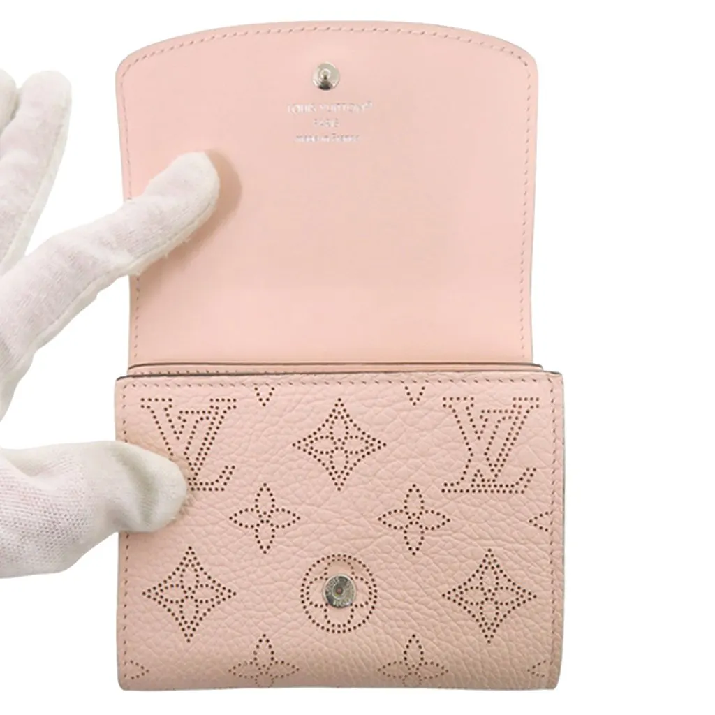 Louis Vuitton Monogram Mahina Iris Compact Wallet Pink Leather Very good - Inside View