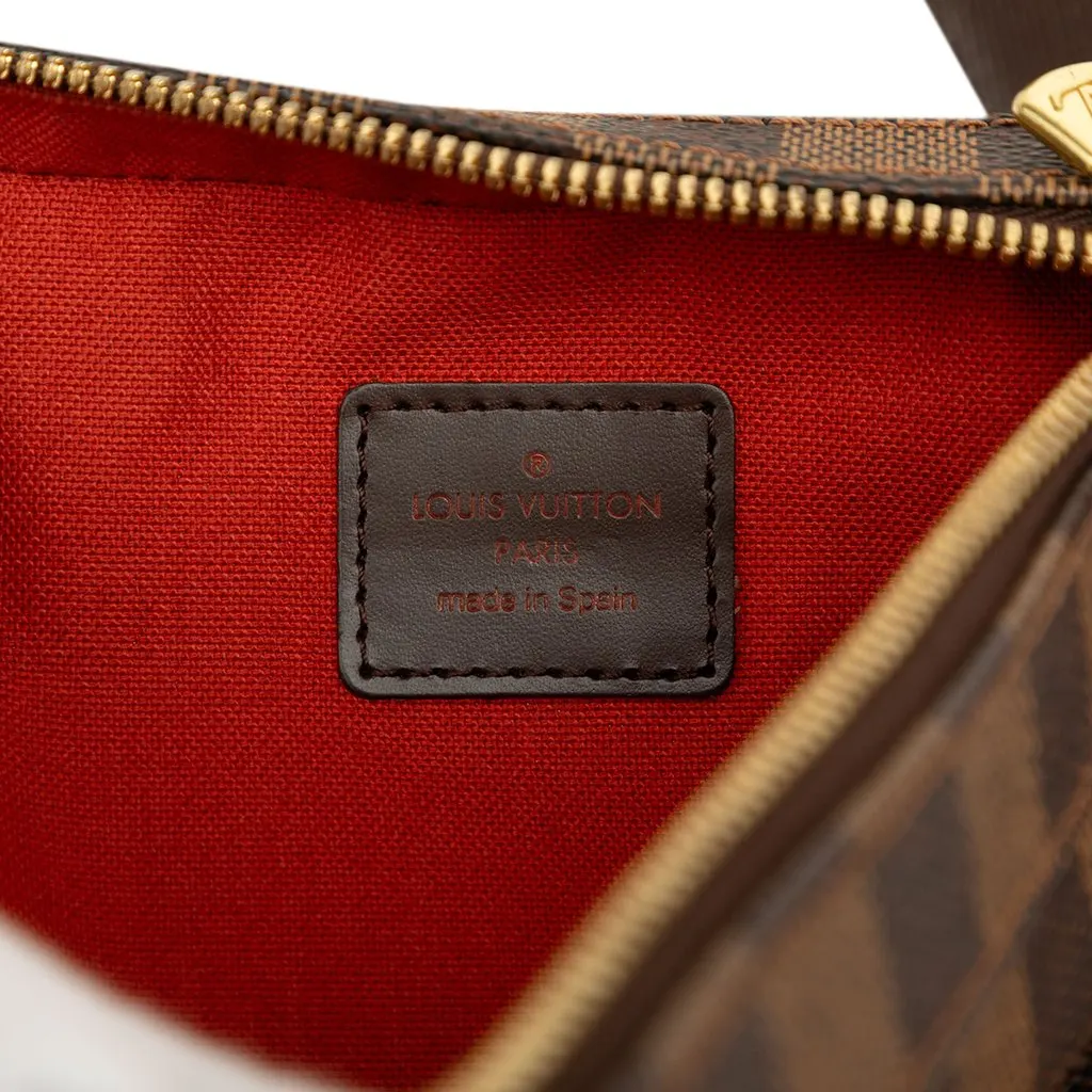 Louis Vuitton Damier Ebene Geronimos Brown Canvas Very good - Box View