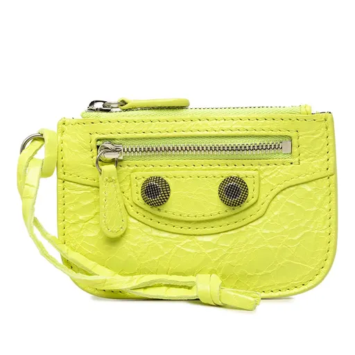 Balenciaga Lambskin Le Cagole Coin Purse