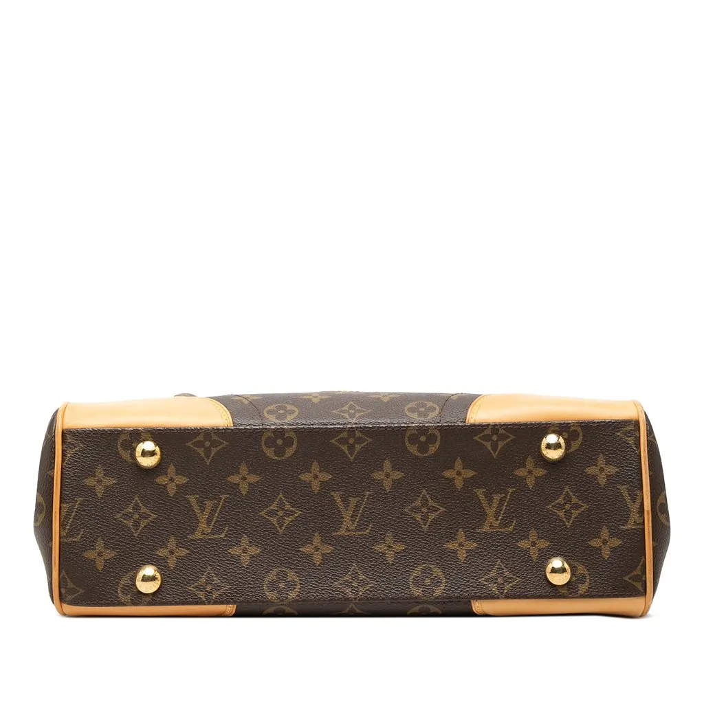 Louis Vuitton Monogram Beverly MM Brown Canvas Very good - Inside View