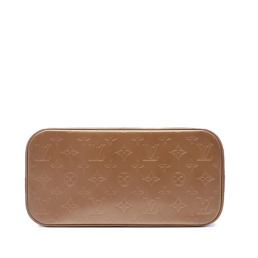 Louis Vuitton Monogram Mat Stockton Gold Leather Very good - Inside View