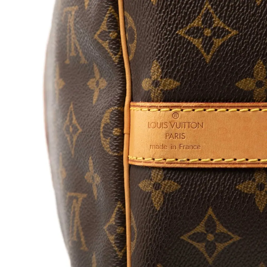 Louis Vuitton Monogram Keepall Bandouliere 55 Brown Very good - Model View